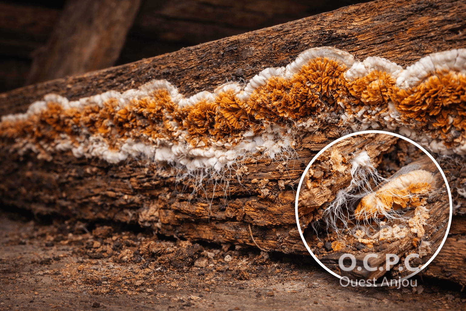 Traitement de la mérule dans le 49 par OCPC